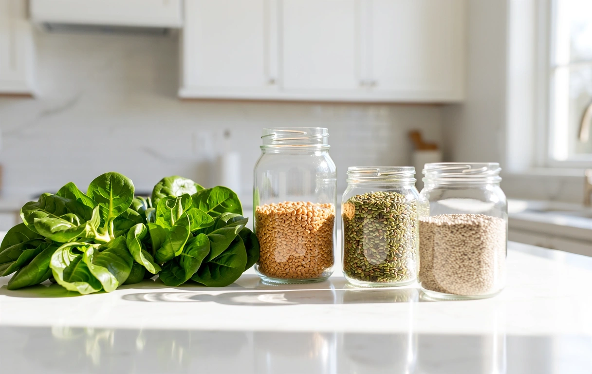 Świeże składniki diety